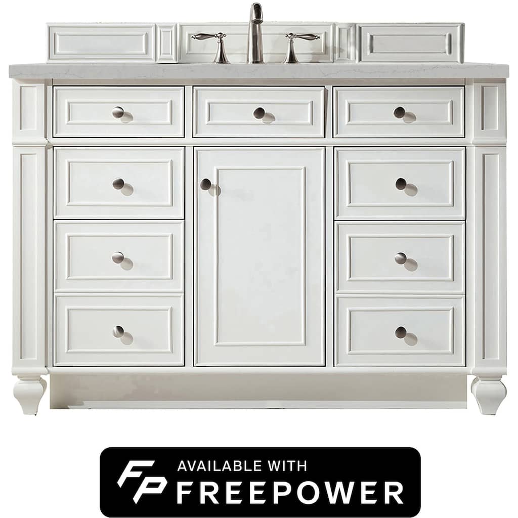 James Martin Vanities 157-V48-FEJP Bristol 48" Free Standing Single