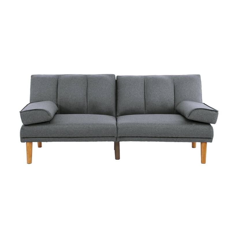 Adjustable Convertible Sofa with Extra Cushion - Navy Chaise Lounge and Sleeper Sofa