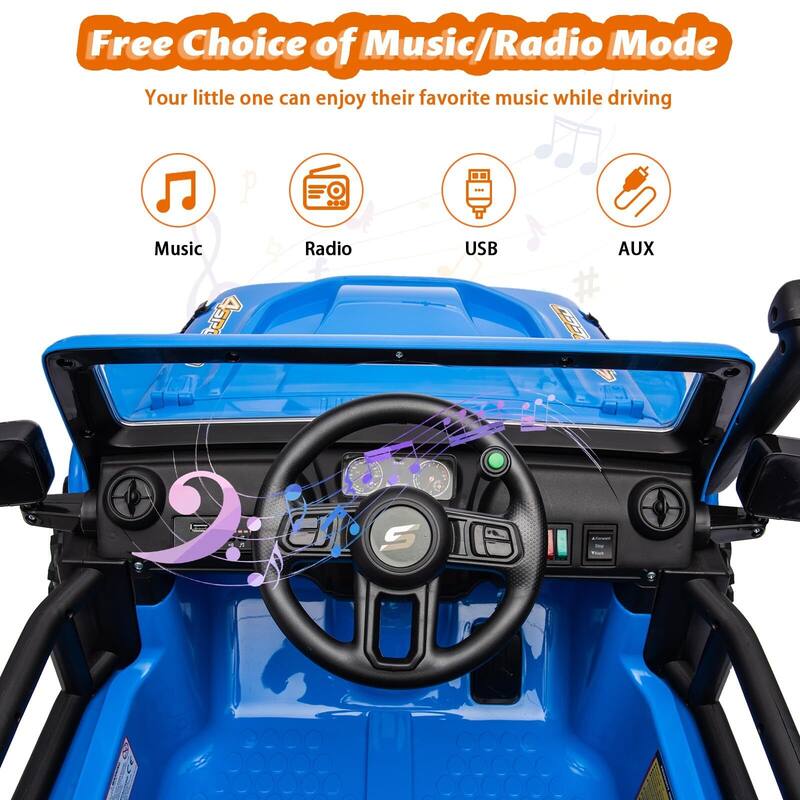 Ride on Car 24V Truck for Kids & Parents