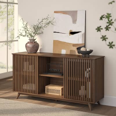 Plank and Beam Mid-Century Modern 2-Door Sideboard/TV Stand