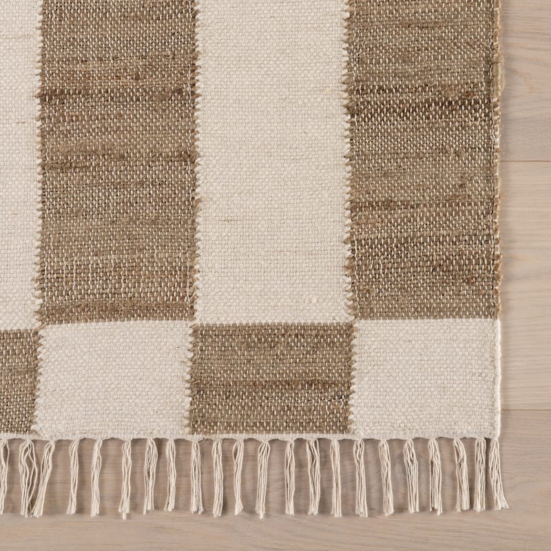 Nuloom Avenelle Jute Modern Farmhouse Area Rug