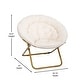 preview thumbnail 45 of 83, Folding XL Saucer Chair for Dorm or Bedroom