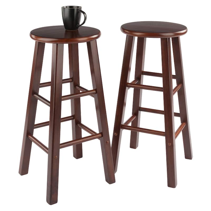 Element 2-Pc Bar Stool Set - 13.58 x 13.58 x 28.98 inches