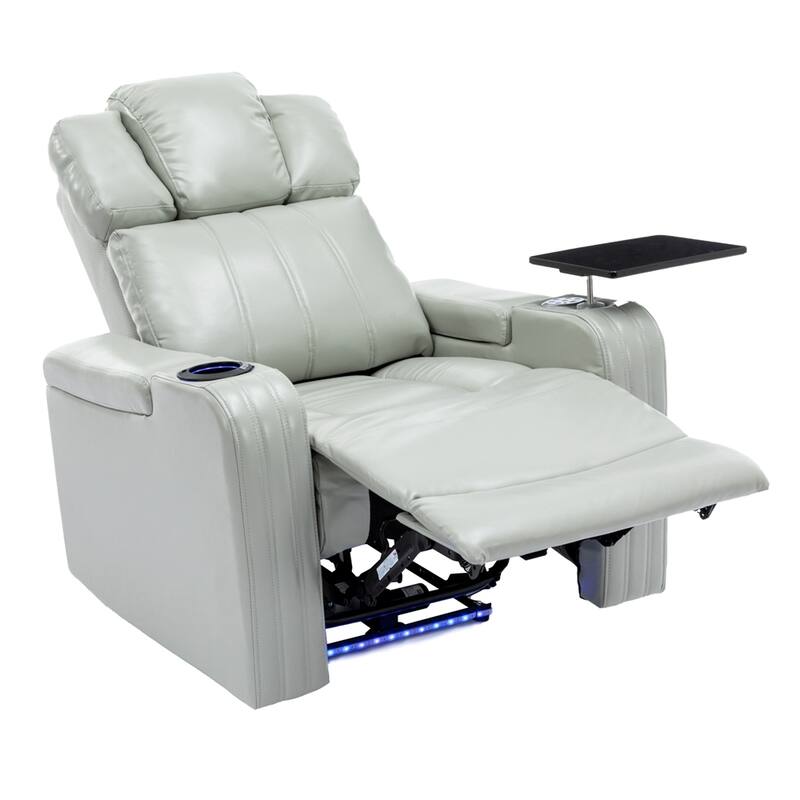 PU Leather Power Recliner Individual Seat