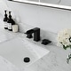 preview thumbnail 4 of 11, Two-Handle Waterfall Bathroom Faucet with Pop-Up Drain, SUS304 & Brass Construction, 1.2 GPM