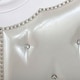 preview thumbnail 3 of 4, Marais Glam White Solid Wood Tufted Nailhead Panel Bed by Furniture of America