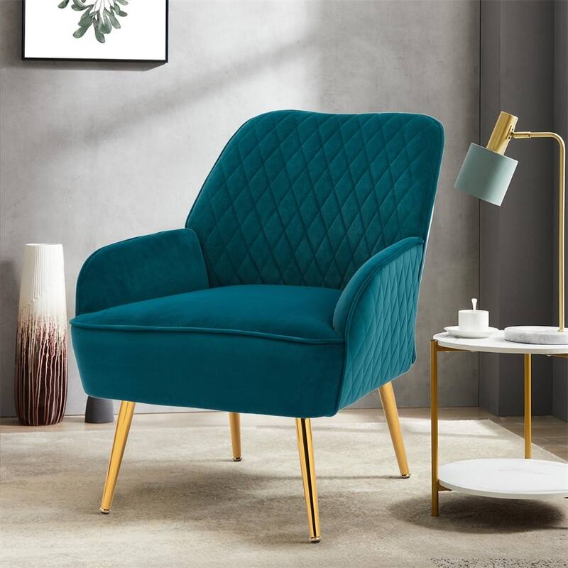 Moda Furnishings Deangelo Mid-century Accent Chair