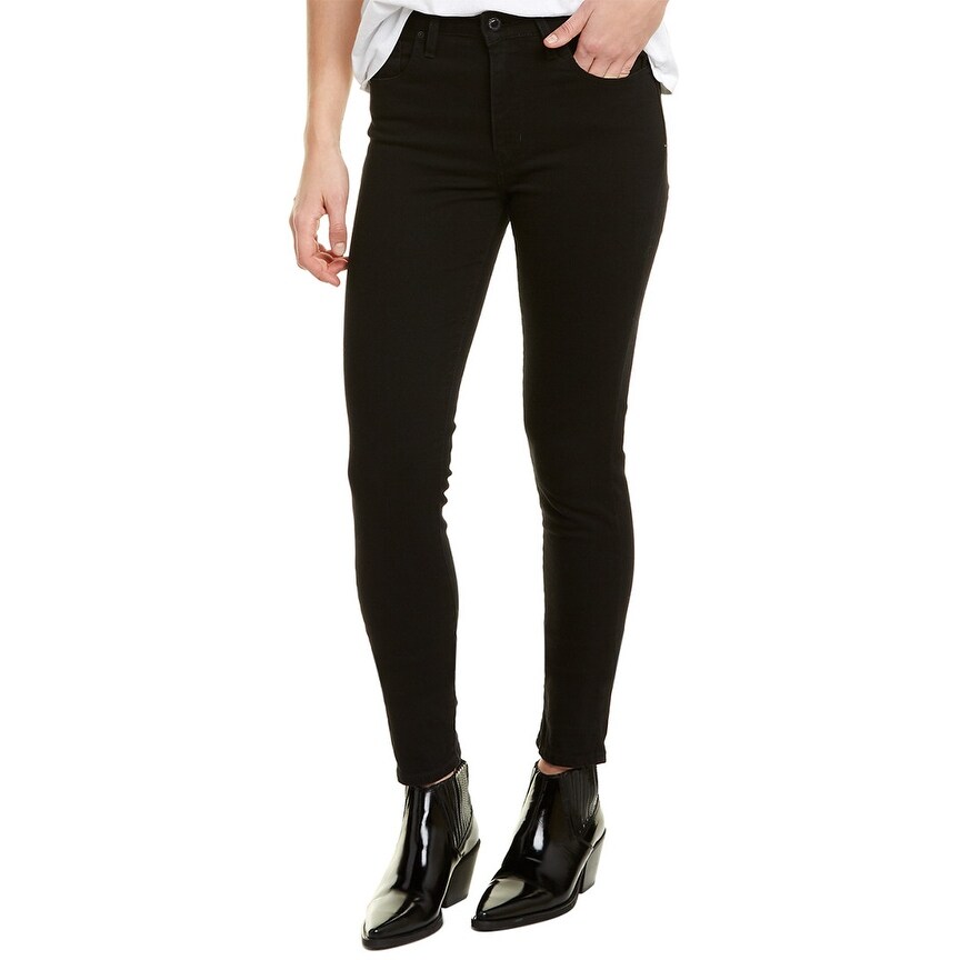 levi's 721 high rise skinny jeans black sheep