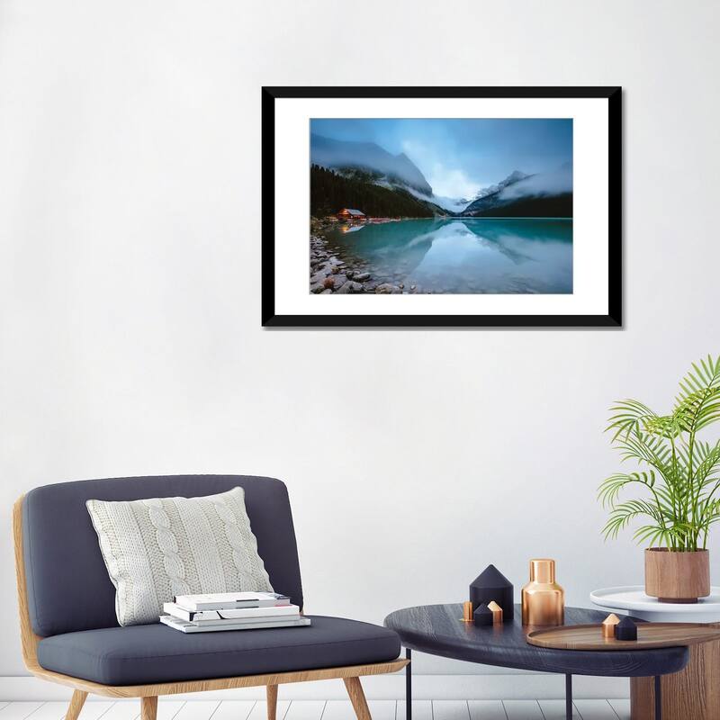 iCanvas "Dawn At Lake Louise" by Matteo Colombo PFA