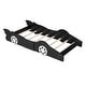 preview thumbnail 25 of 43, Race Car-Shaped Platform Bed with Wheels, Suitable for Kids and Young Children