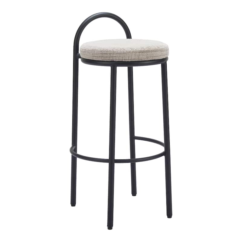 Sisal Barstool Beige Tweed