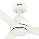 preview thumbnail 11 of 15, Hunter 52" Mazzini Ceiling Fan, Handheld Remote - ENERGY STAR - Casual Modern - Damp Rated!