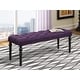 preview thumbnail 18 of 30, Roundhill Furniture Leviton Upholstered Dark Wash Wood 6-piece Dining Set