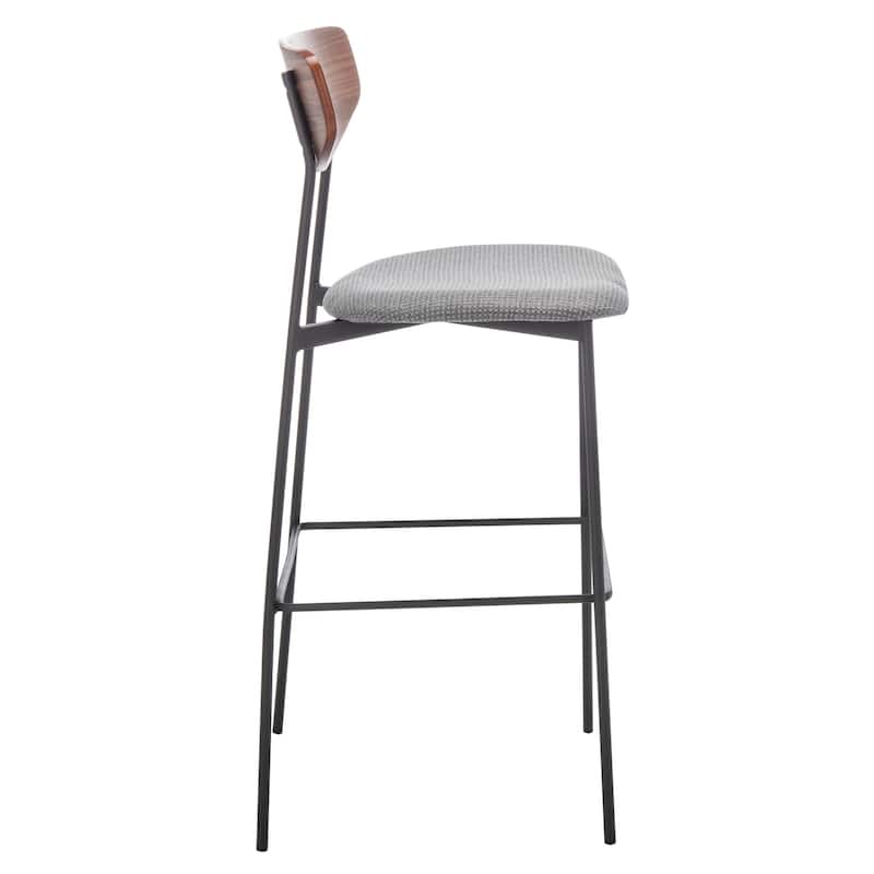 SAFAVIEH Whitney Bar Stool - 20.5" W x 20" L x 43" H - 21Wx20Dx43H