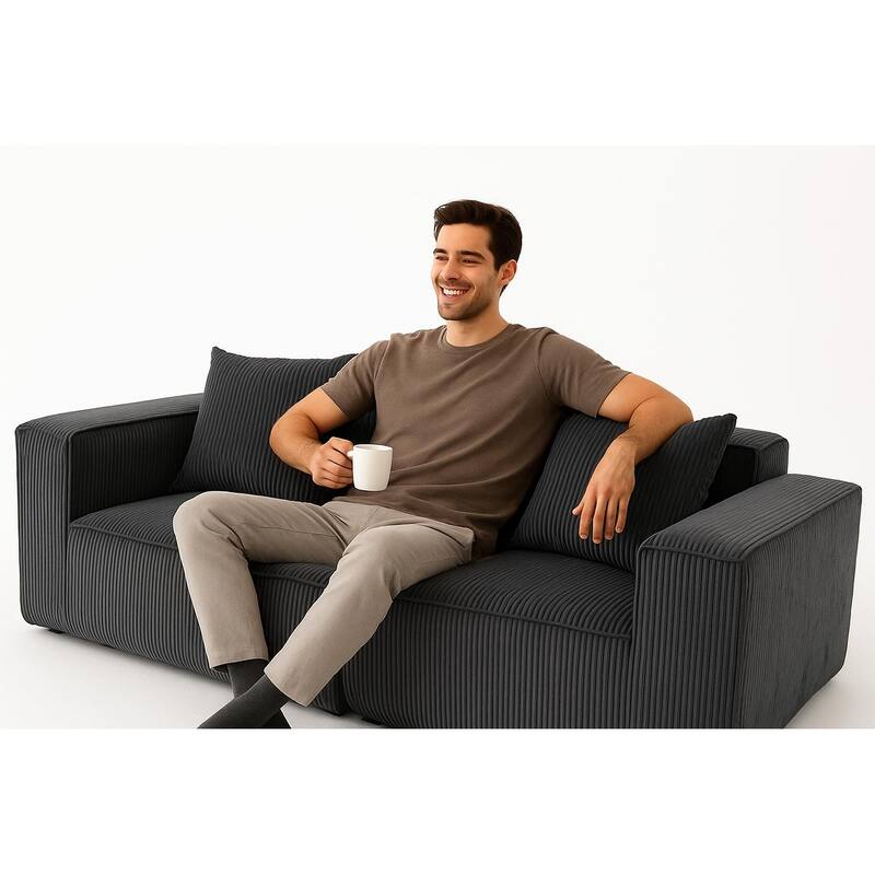 Multi Person Modular Compression Sofa That Can Be Freely