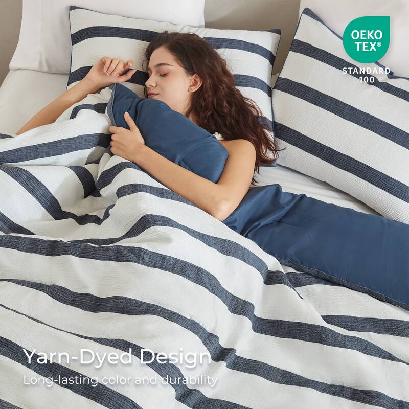 Chelsea Square Merritt Yarn-dyed striped comforter