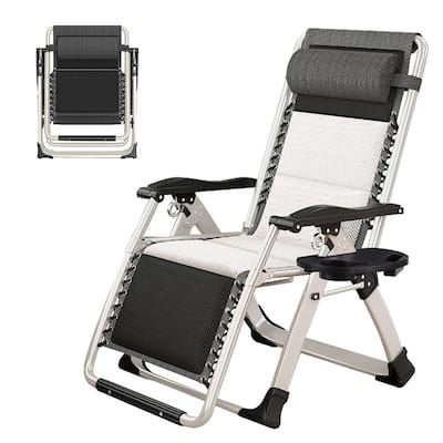 DoCred Zero Gravity Chair, Folding Adjustable Patio Lounge Chair
