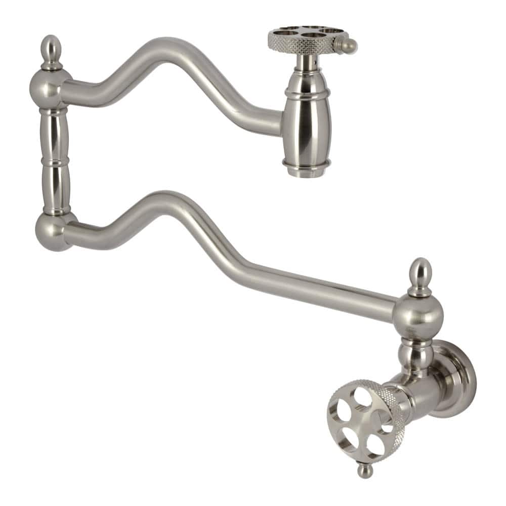 Kingston Brass KS210.RKX Webb 4.5 GPM Wall Mounted Single Hole Pot