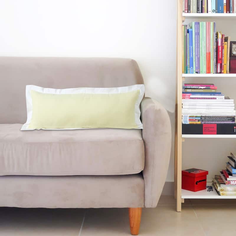 Sevita Bright Bordered Throw Pillow