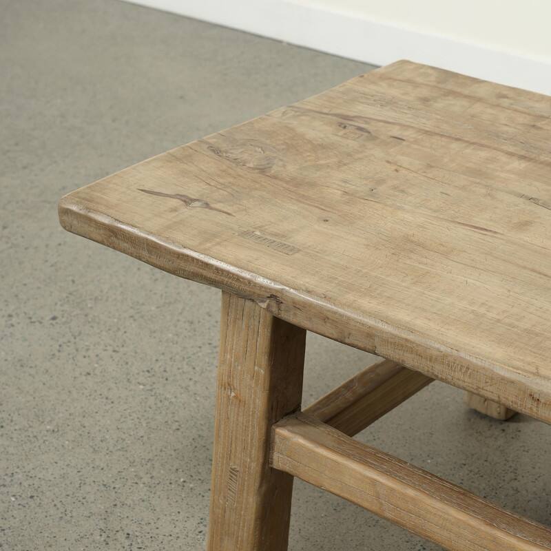 Artissance Vintage Coffee Table Approx 60" Long 24 Inches Wide Weathered Natural Warm Wood Tone (finishing and size vary)