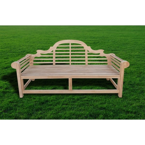 Seven Seas Teak Marlborough Outdoor Teak Wood Bench 4 Foot Overstock 31289955