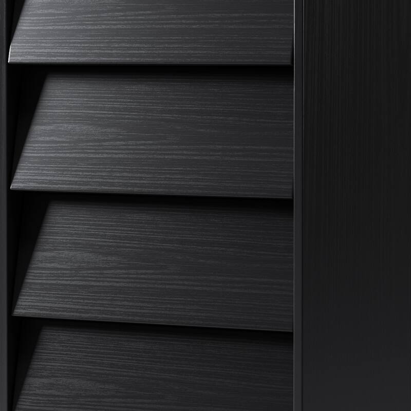 Double Dresser Features Vintage-style and Bevel Design