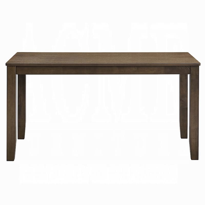 5 Piece Dining Table Set, Wood Kitchen Table Chairs Set, Small Dining Table Set with Rectangular Table & 4 Upholstered Chairs