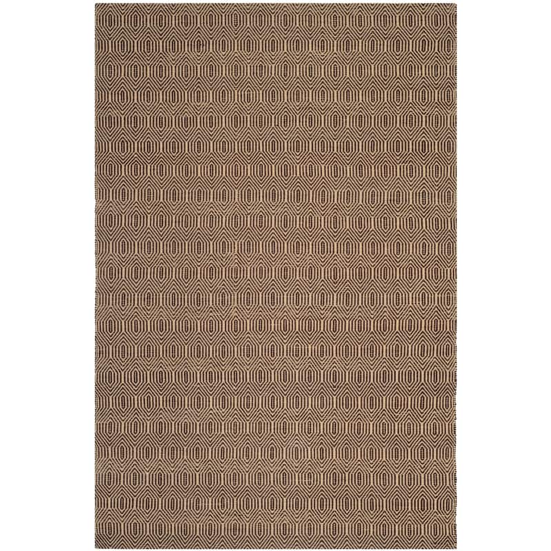 SAFAVIEH Handmade South Hampton Bryanna Casual Polyester Rug - 6' x 9' - Brown