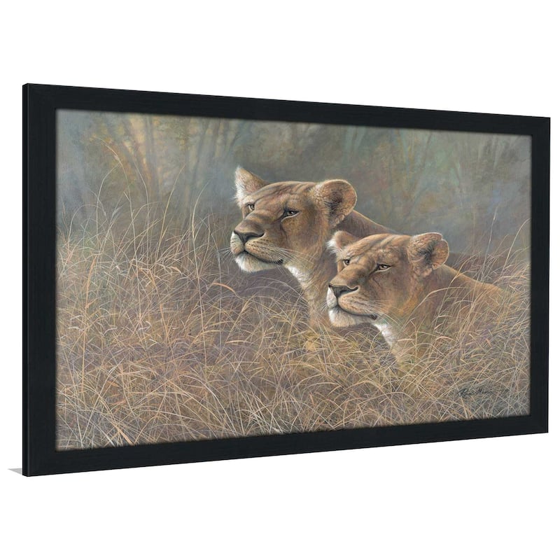 "Sisters of the Serengeti" by Ruane Manning Print on Acrylic