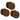 16-inch Round Tufted Indoor/ Outdoor Chair Cushions (Set of 6)