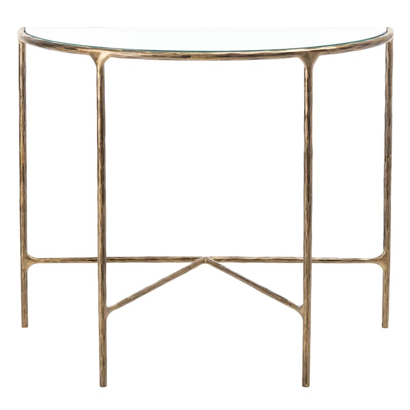 SAFAVIEH Couture Constanca Forged Metal Console Table - 36" W x 18" L x 30" H - 36"W x 18"D x 30"H