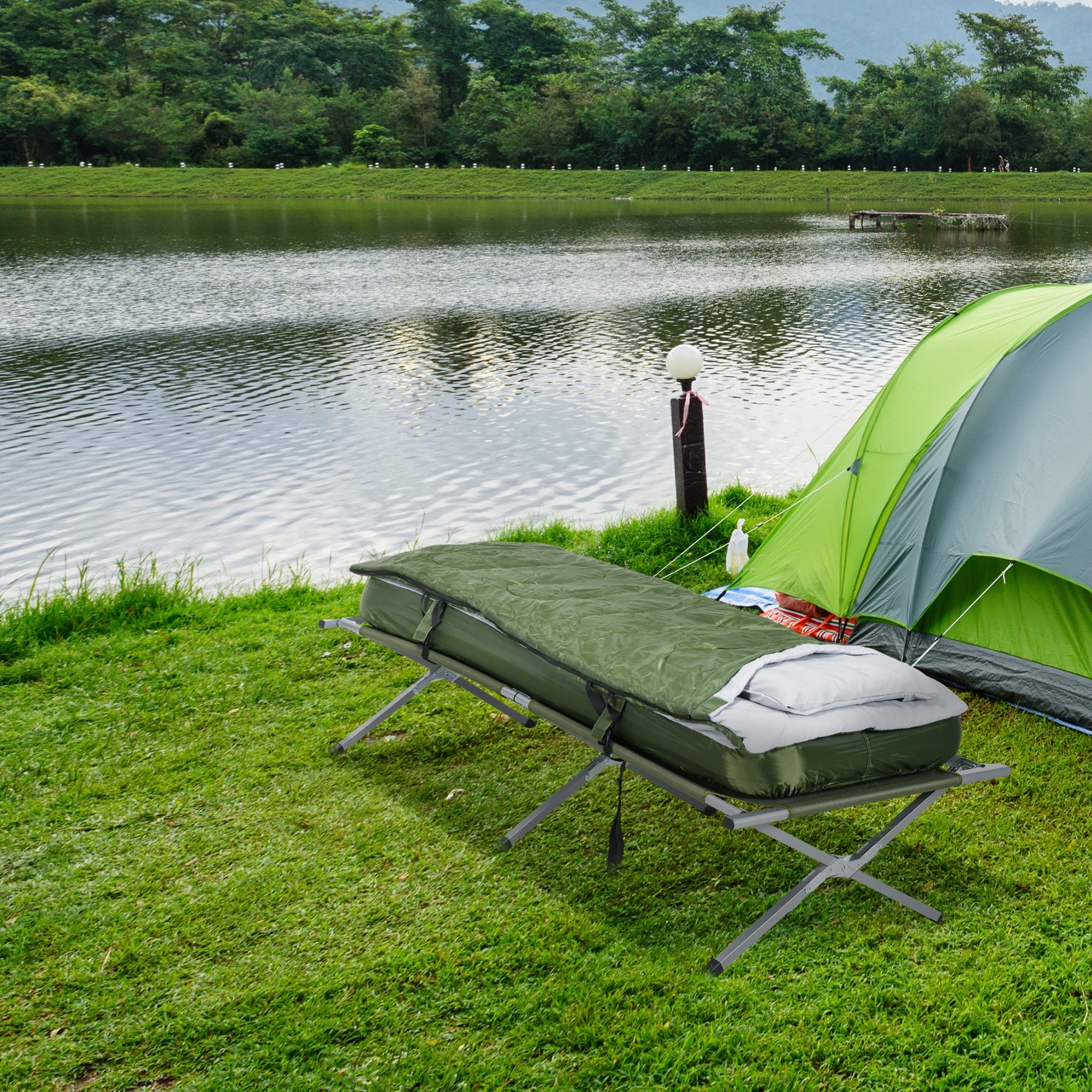 Portable bed for camping hot sale