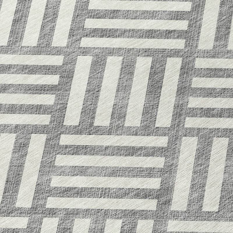 Machine Washable Indoor/ Outdoor Chantille Contemporary Geo Rug