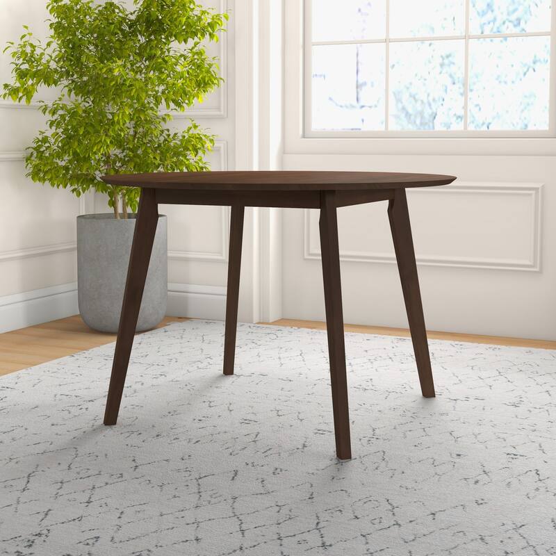 43" Dining Round Table, Modern Side Table for Kitchen Dining Room