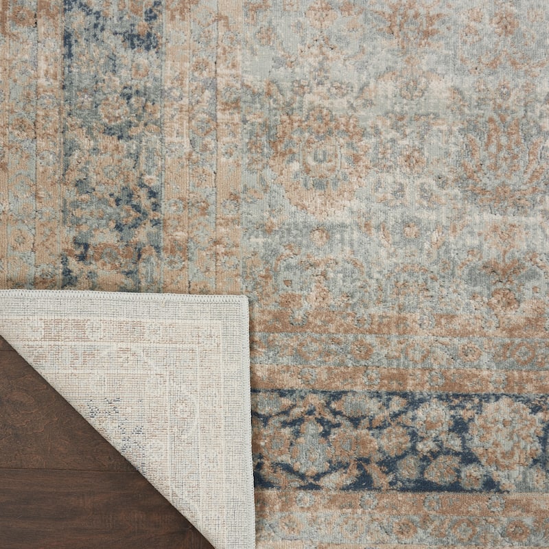 Malta Floral Vintage Persian Medallion Area Rug