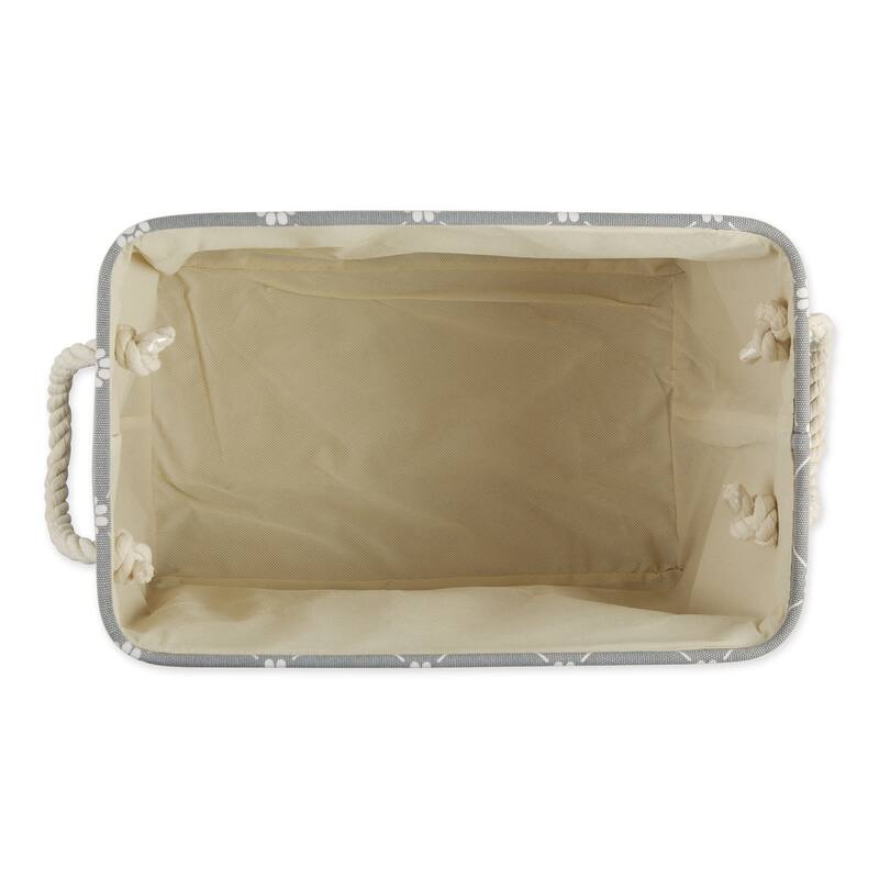 Bone Dry Polyester Pet Bin Trellis Paw