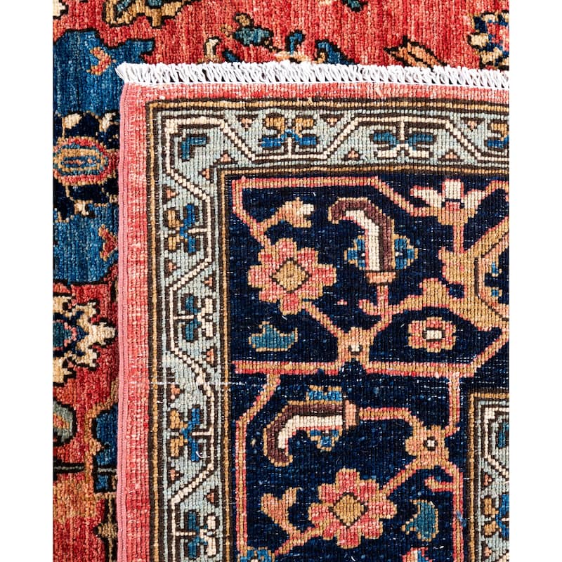 Serapi One-of-a-Kind Hand-Knotted Area Rug - Pink - 8' 2" x 10' 0"