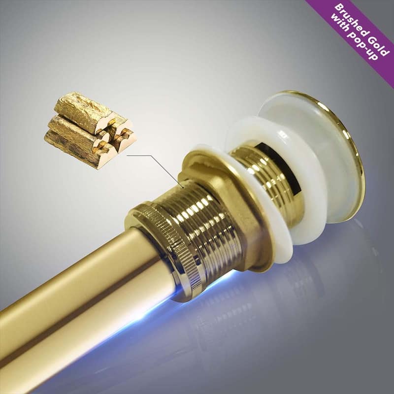 Luxury Single Hole Bathroom Faucet