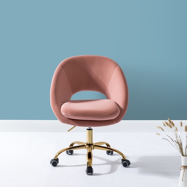 Savas Mid-century Modern Upholstered Swivel Task Chair. Opens flyout.