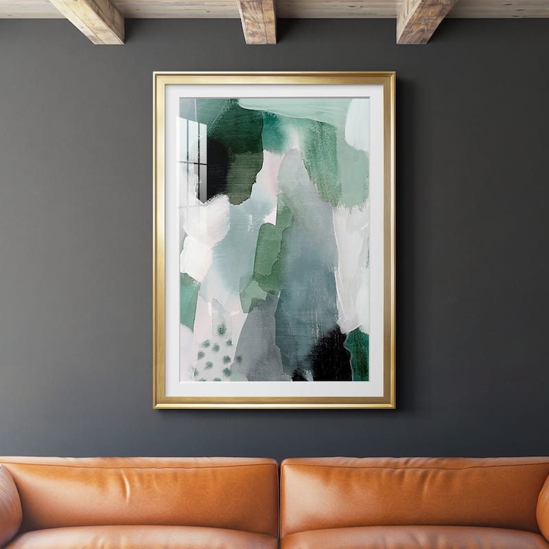 Turquoise Waters I Premium Framed Print - Ready to Hang