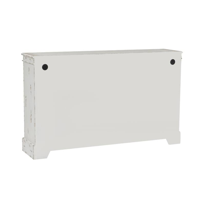 Coast to Coast Judith Distressed 4 Door Credenza