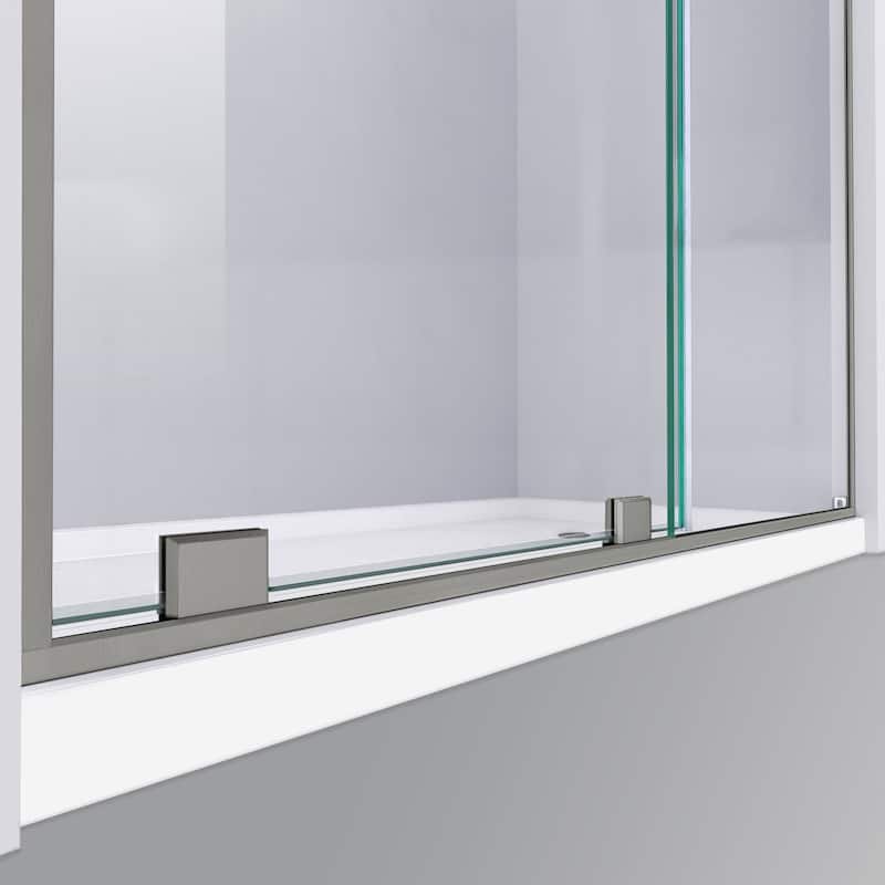 DreamLine Mirage-Z 50-54 in. W x 72 in. H Frameless Sliding Shower Door - 50" - 54" W