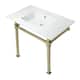 Option White / Brushed Brass