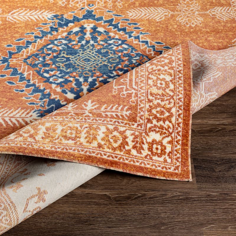 Artistic Weavers Jon Indoor/ Outdoor Tribal Medallion Area Rug