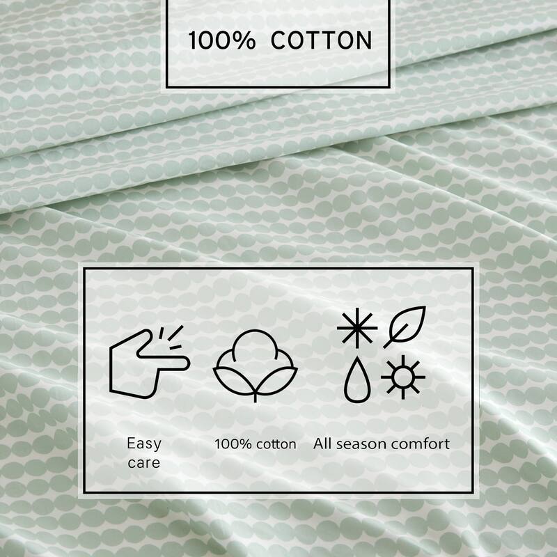 Marimekko Printed Cotton Percale Sheet and Pillowcase Sets