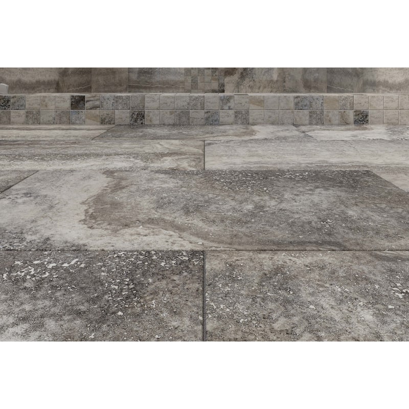 Cruz Bay Studio MKT61152 Tufo - 12" x 24" Rectangle Floor and Wall