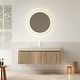 preview thumbnail 2 of 10, GDFStudio - Muri Modern 48" Floating Bathroom Vanity with Roma Travertine-Pattern Countertop & Basin, WITHOUT Faucet