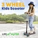 preview thumbnail 7 of 13, Kids Scooter – Children and Toddler 3 Wheel Kick Scooter – LED Wheel Lights Illuminate When Rolling– Adjustable Handlebar –