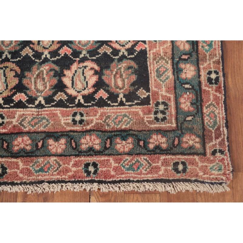 Mahal Persian Runner Rug Wool Carpet - 3'7"x 10'4"