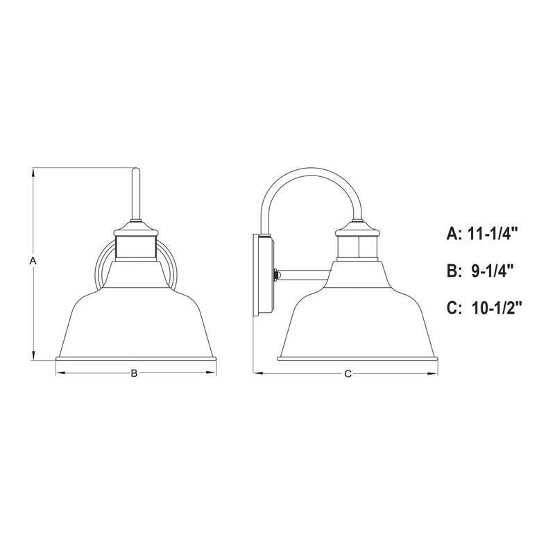 Bellevue VXWS33834 Genie 12" Tall Wall Sconce